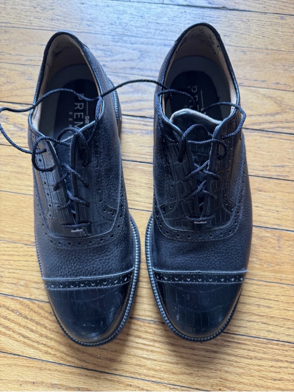 DryJoy Premiere Series leather Golf Shoe